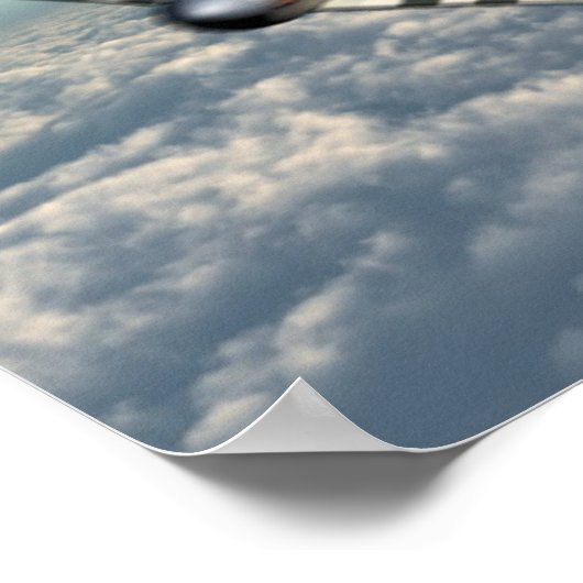 Poster Au-dessus des nuages (Coin)