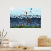 Poster Au-Dessus Des Nuages (Cuisine)