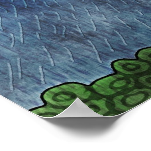 Poster Au-Dessus Des Nuages (Coin)