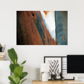Poster Au-dessus du bord (Bureau à domicile)