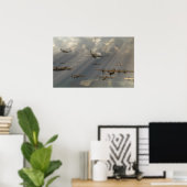 Poster Au-dessus du canal (Bureau à domicile)