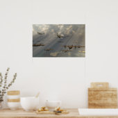 Poster Au-dessus du canal (Cuisine)