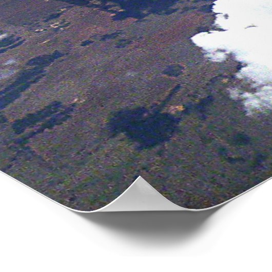 Poster Au-dessus du nuage (Coin)