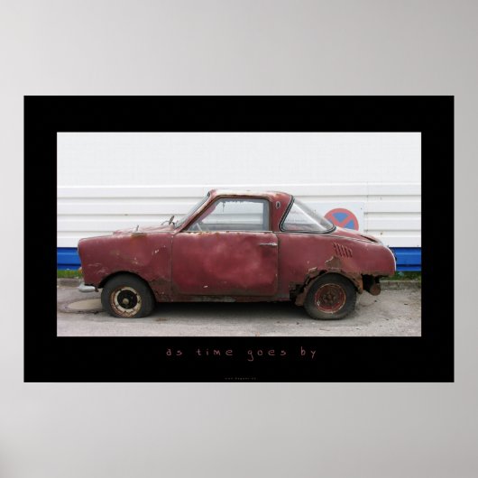 Poster au fil du temps (Devant)