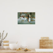 Poster Au fleuriste de Childe Hassam, Art Vintage (Cuisine)