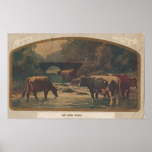 Poster Au Ford Postmark Brighton, IA déc. 7, 1910