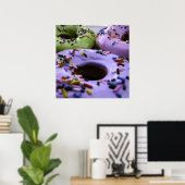 Poster au format énorme Donuts (Bureau à domicile)