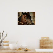 Poster Au Horse Show (Cuisine)