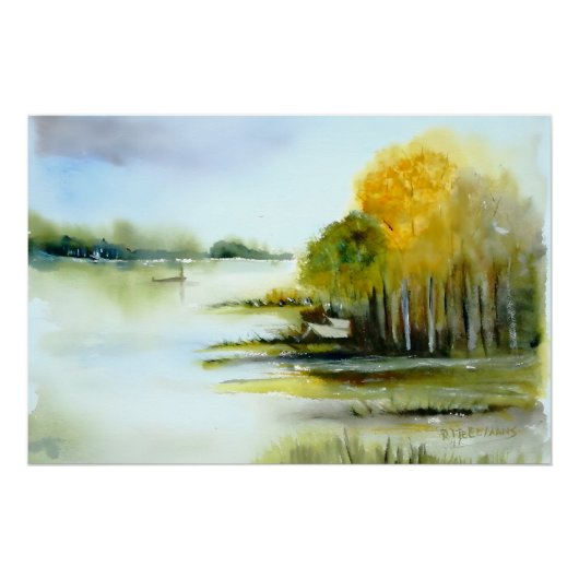 Poster Au Lac (Devant)