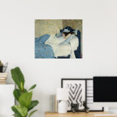 Poster Au lit de Federico Zandomeneghi (Bureau à domicile)