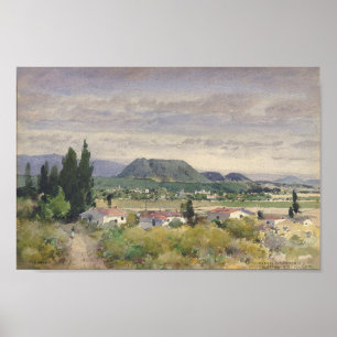 Poster Au Mexique William Henry Holmes Aquarelle Art