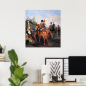 Poster Au Mile Stone, 1859 (Bureau à domicile)