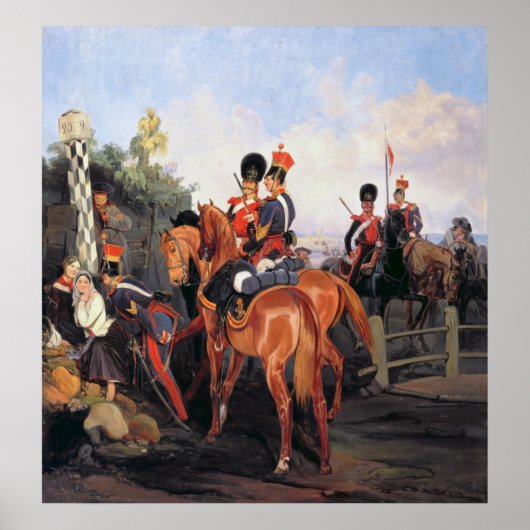 Poster Au Mile Stone, 1859 (Devant)