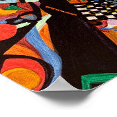 Poster "Au milieu du chaos, je me lève" (Coin)