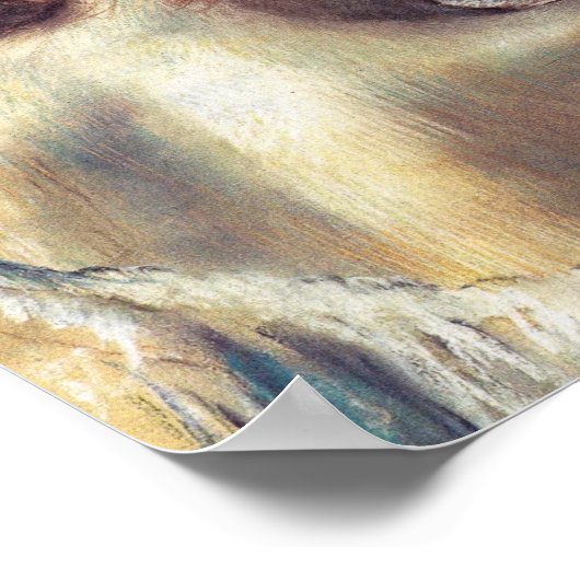 Poster Au miroir | Edgar Degas | (Coin)