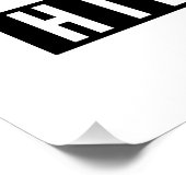 Poster Au moins, tout le traumatisme m'a rendu Hilaire (Coin)