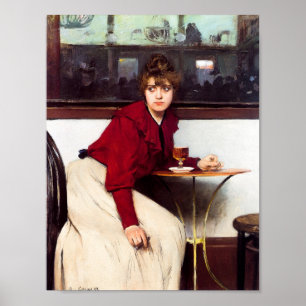 Poster Au Moulin de la Galette, 1892 par Carbo