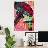 Poster Au pays des merveilles (Bureau à domicile)