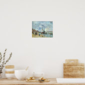 Poster Au quai de Bercy à Paris, 1874 (Cuisine)