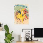 Poster Au Quartier Latin "Au Quartier Latin" (Bureau à domicile)
