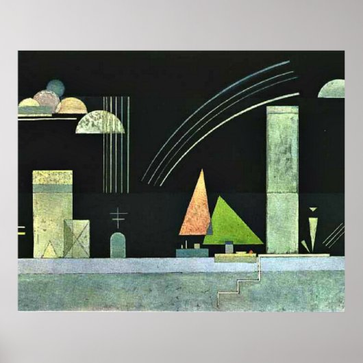 Poster Au repos par Kandinsky (Devant)
