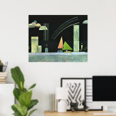 Poster Au repos par Kandinsky (Bureau à domicile)