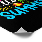 Poster Au revoir Jardin d'enfants Hello Summer (Coin)