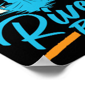 Poster Au Sable River Rat Rafting Canoeing Fishing Boatin (Coin)