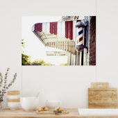 Poster Au salon de coiffure {poster} (Cuisine)