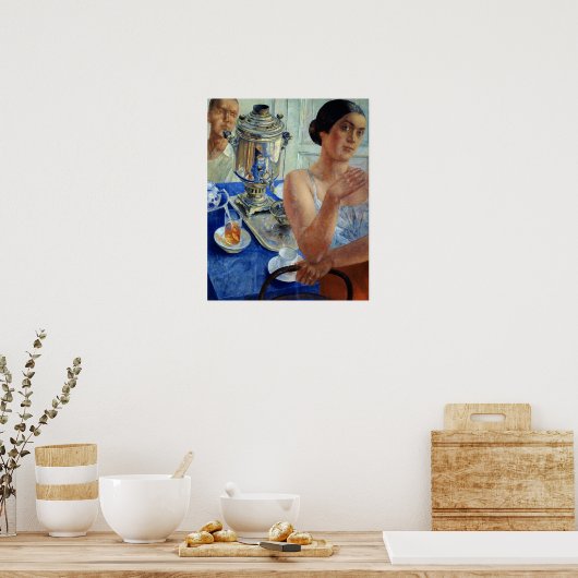 Poster Au Samovar, 1926 (Cuisine)