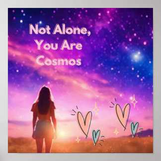 Poster Au sein de vous est le Cosmos : Trouvez votre conn