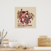 POSTER AU SOL (Cuisine)