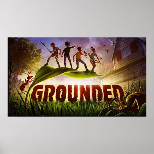 Poster Au sol (Devant)