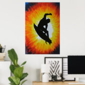 Poster Au soleil amusant (Bureau à domicile)