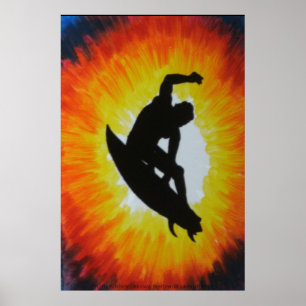 Poster Au soleil amusant