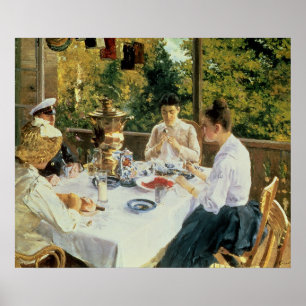 Poster Au Tea-Table, 1888