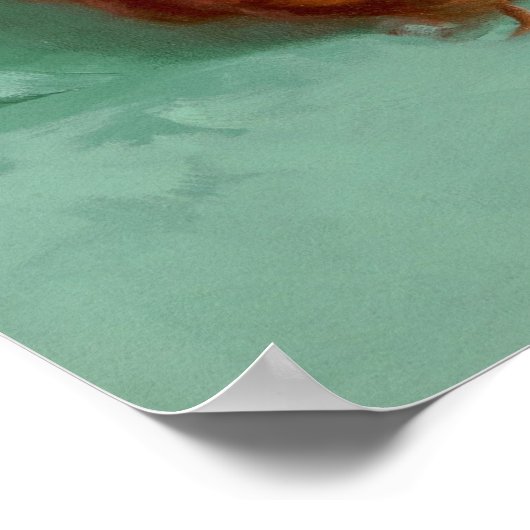 Poster Au téléphone (Coin)