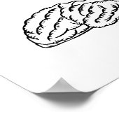 Poster Au Travail, S'Il Vous Plaît Neurologue (Coin)