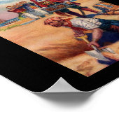 Poster au trésor de pirates (Coin)