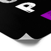 Poster Aual Nope Ace Pride Indicateur Auality Lgbt Commun (Coin)
