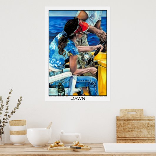 Poster Aube (Cuisine)