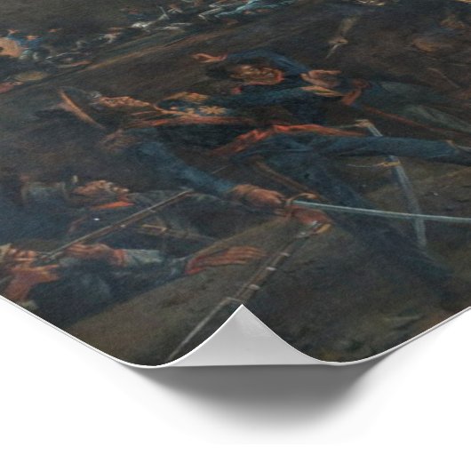 Poster Aube à l'Alamo (Coin)