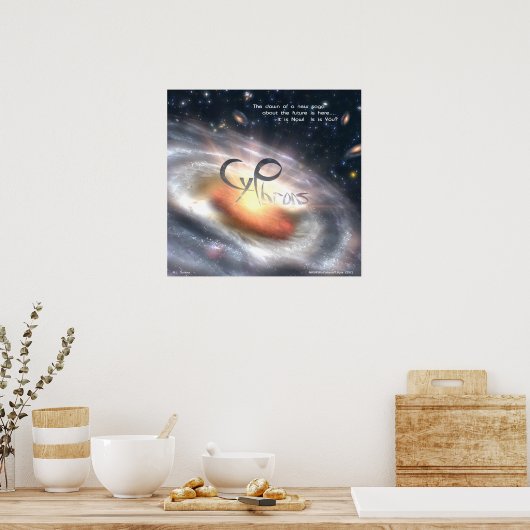 Poster Aube de CyPhrons (Cuisine)