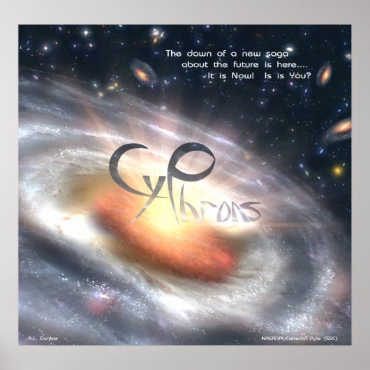 Poster Aube de CyPhrons (Devant)