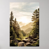 Poster Aube de tranquillité (Devant)