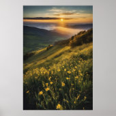 Poster Aube dorée (Devant)