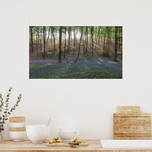 Poster Aube du printemps (Cuisine)