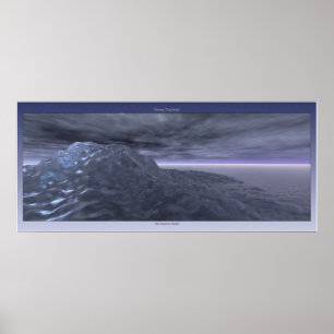 Poster Aube orageuse