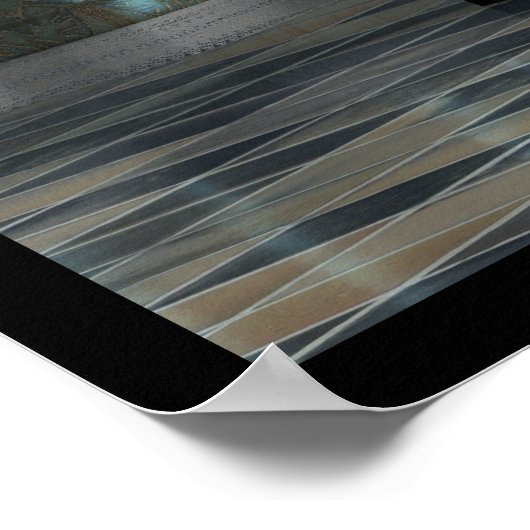 Poster Aube sombre (Coin)