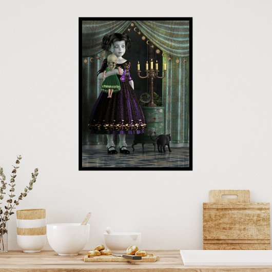 Poster Aube sombre (Cuisine)